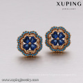 64229 xuping fashion 18k dubai wedding earring and pendant gold plated jewelry sets